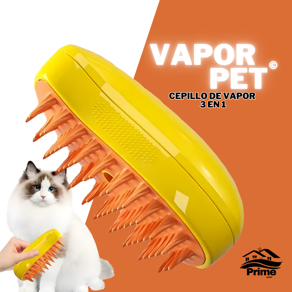 VaporPet™ | Cepillo de vapor para mascotas     ⚠️¡¡Paga 1, lleva 2!!⚠️